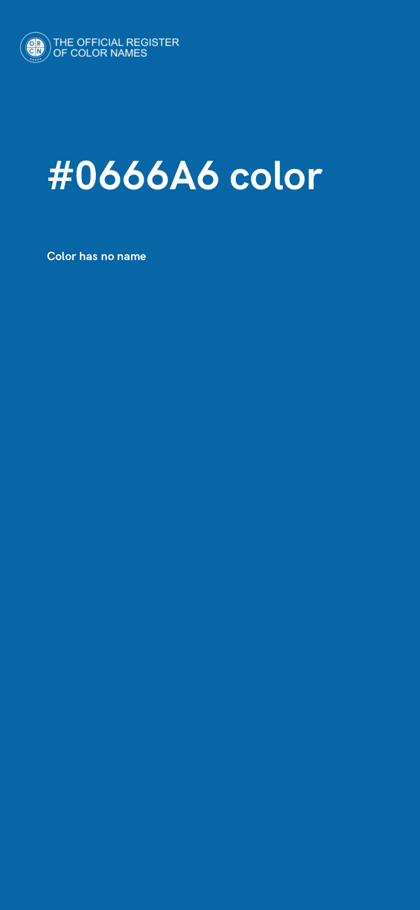 #0666A6 color image