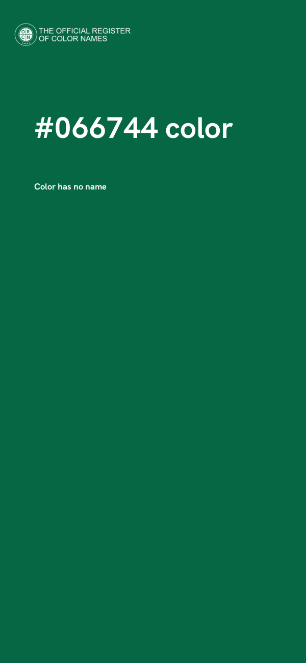 #066744 color image