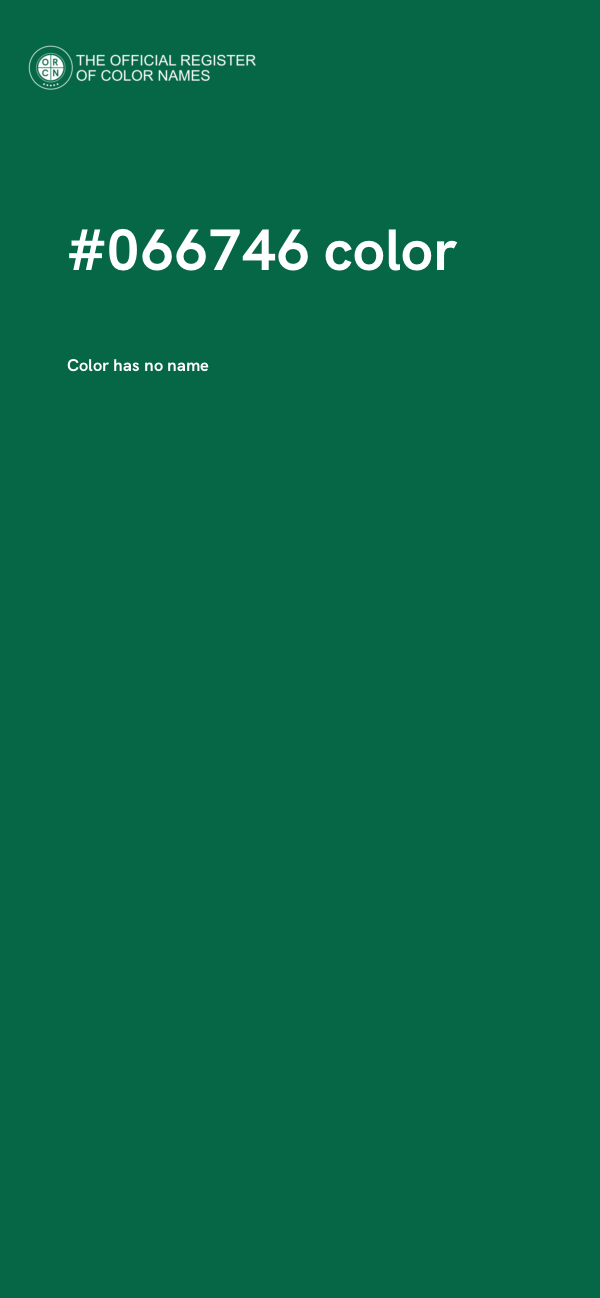 #066746 color image