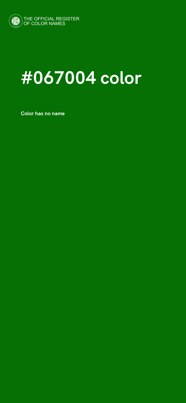 #067004 color image