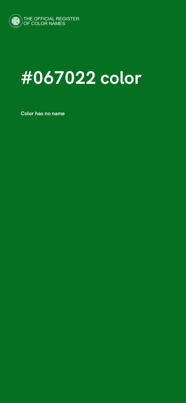 #067022 color image