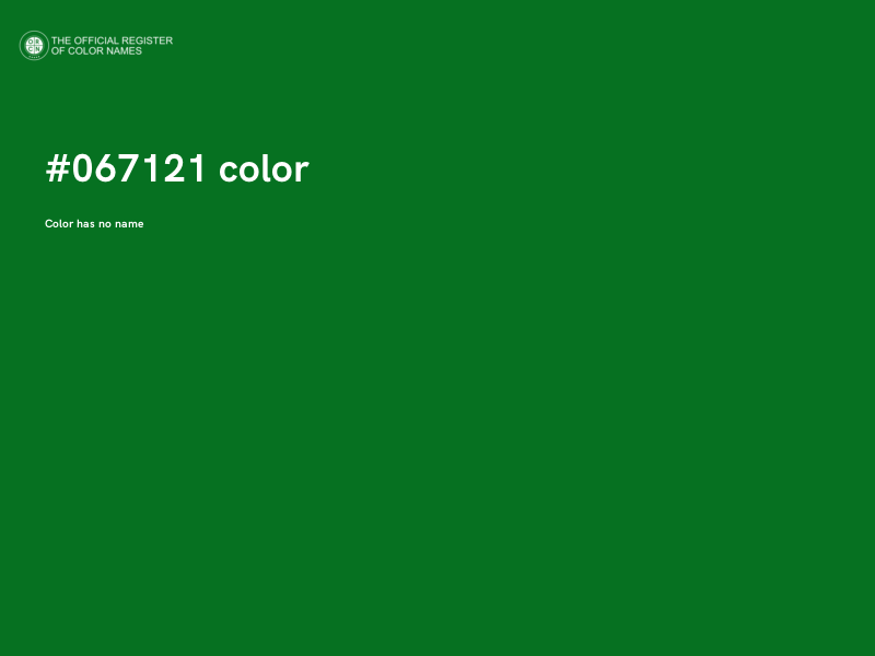 #067121 color image