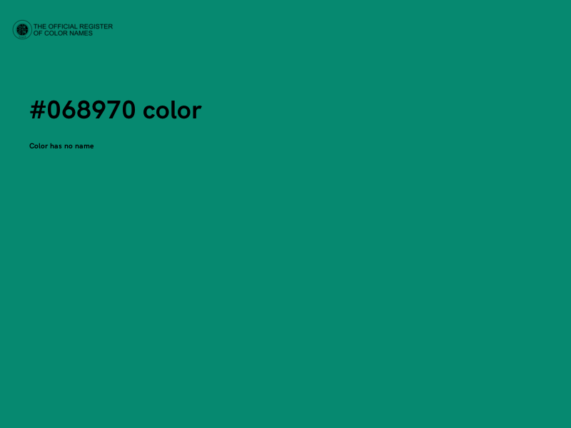 #068970 color image