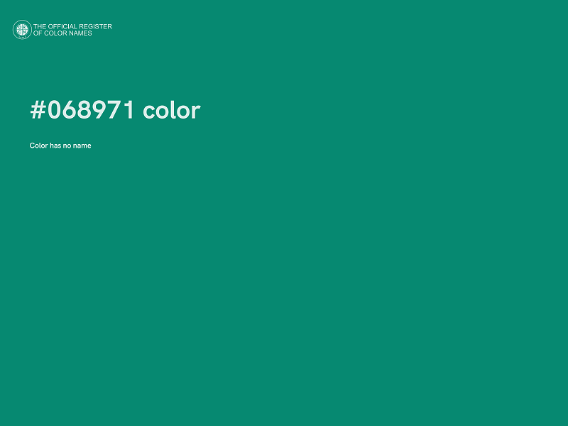 #068971 color image