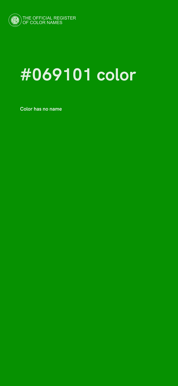 #069101 color image