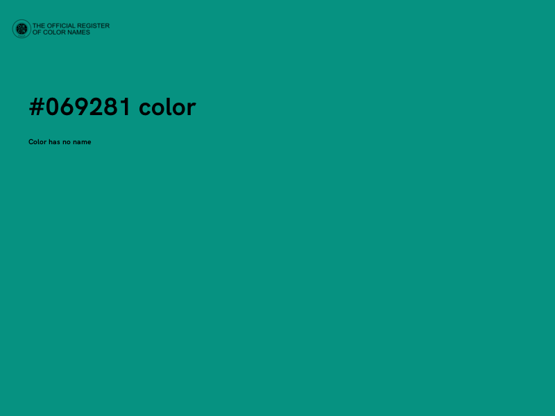 #069281 color image
