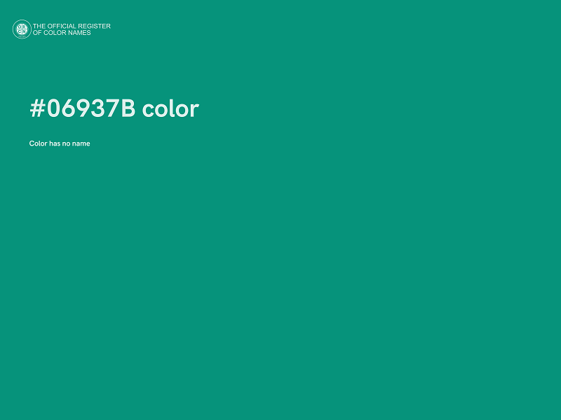#06937B color image