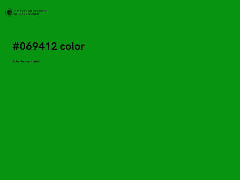 #069412 color image