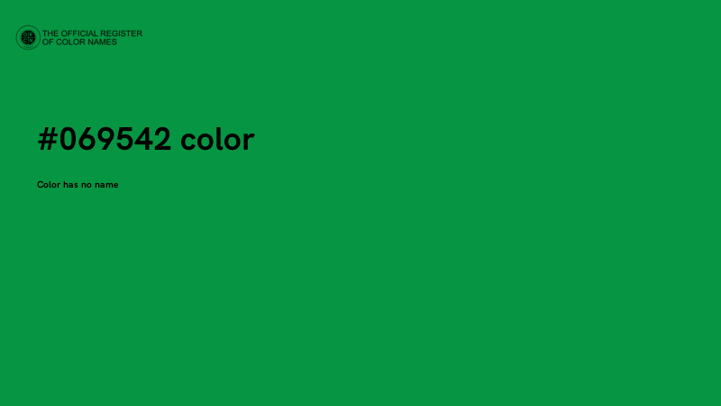 #069542 color image