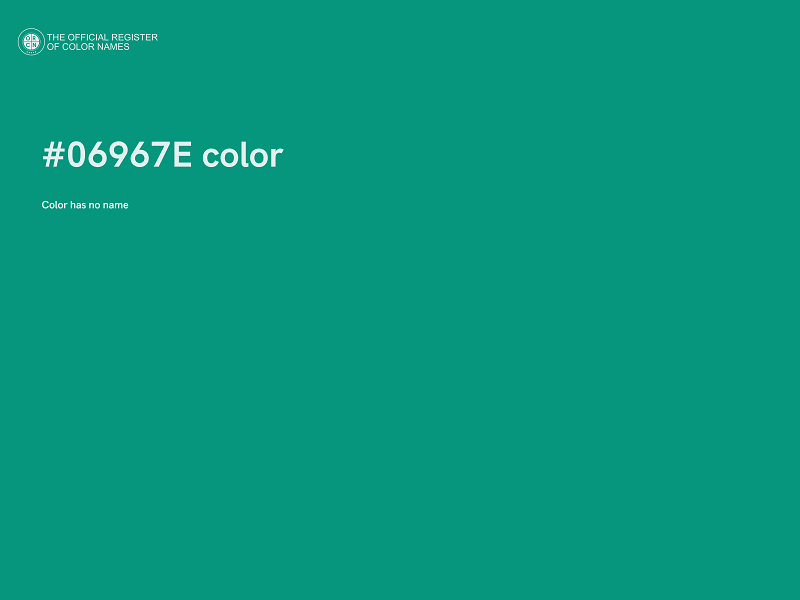 #06967E color image