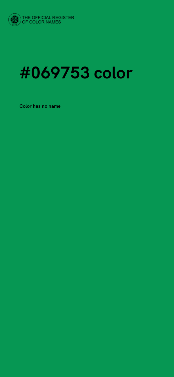 #069753 color image