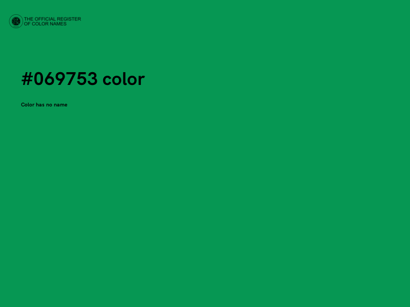 #069753 color image