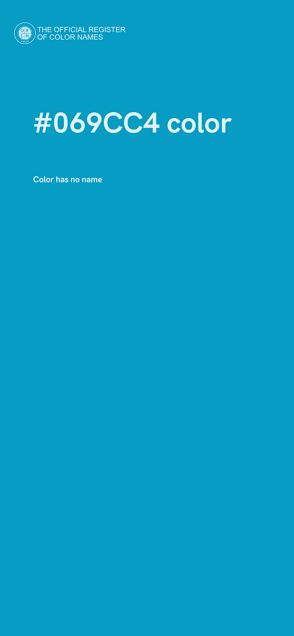 #069CC4 color image