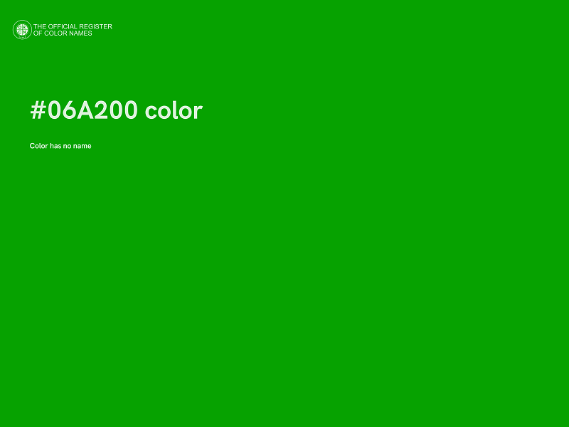 #06A200 color image