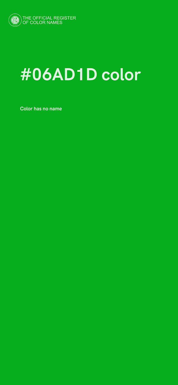 #06AD1D color image