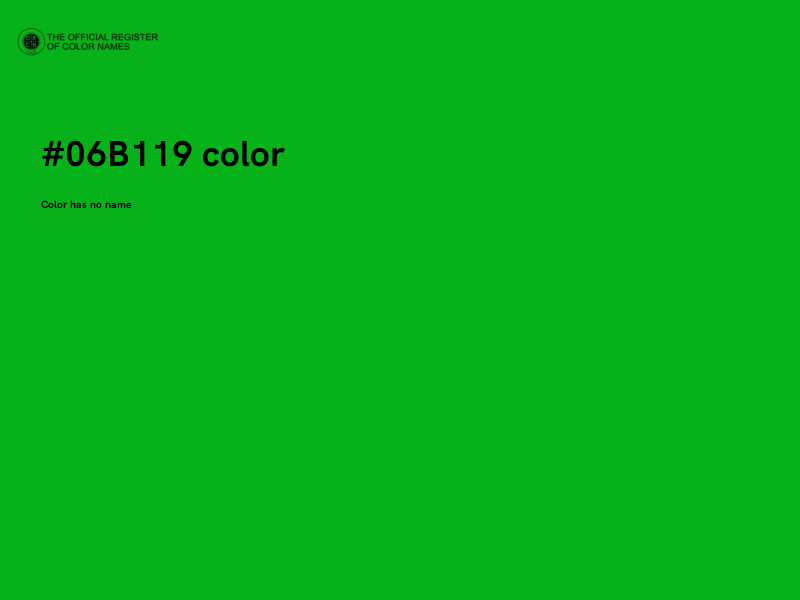 #06B119 color image
