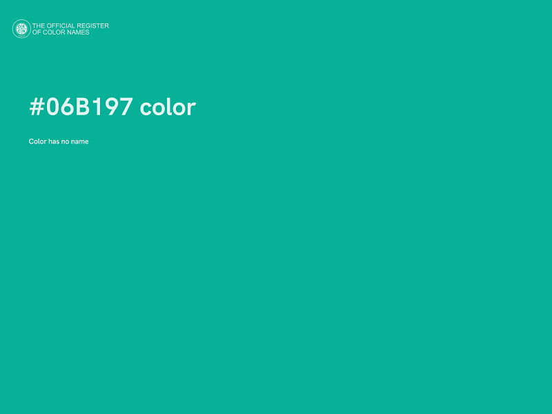 #06B197 color image