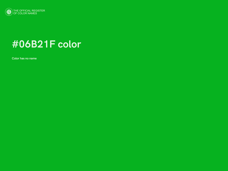 #06B21F color image