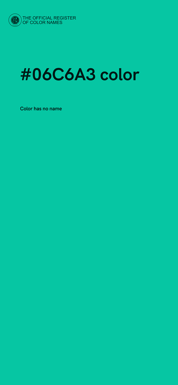 #06C6A3 color image