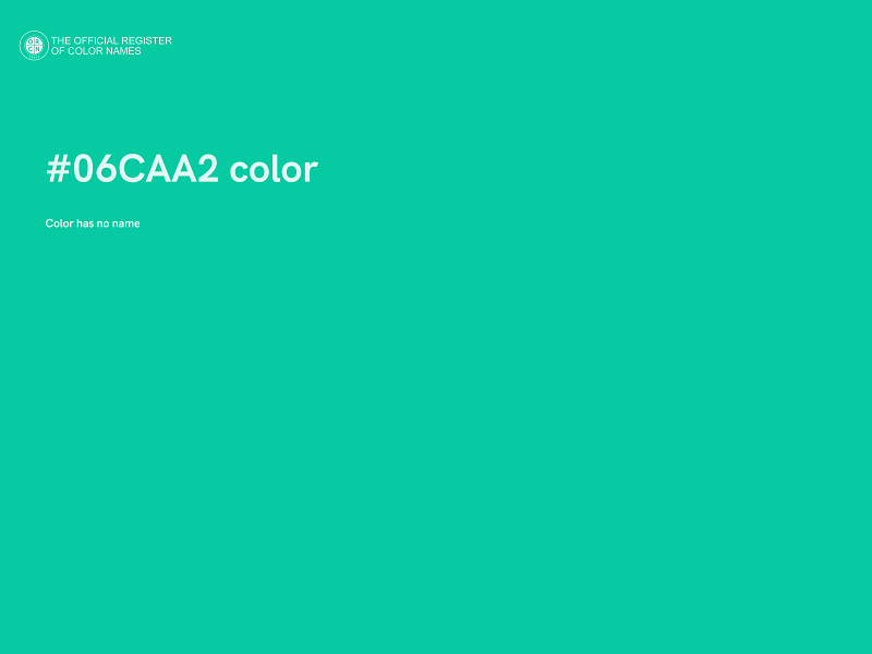#06CAA2 color image