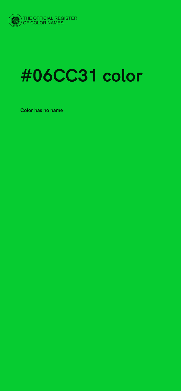 #06CC31 color image