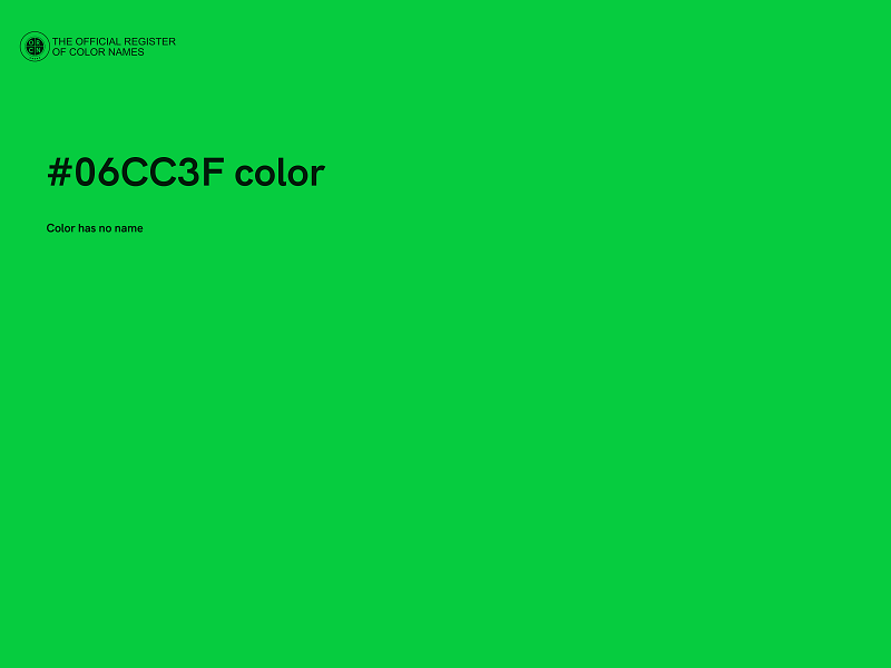 #06CC3F color image