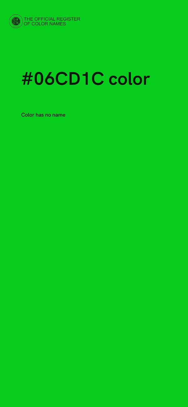 #06CD1C color image