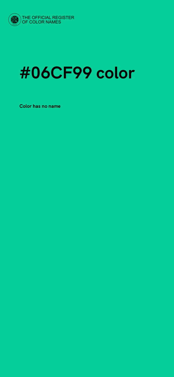 #06CF99 color image
