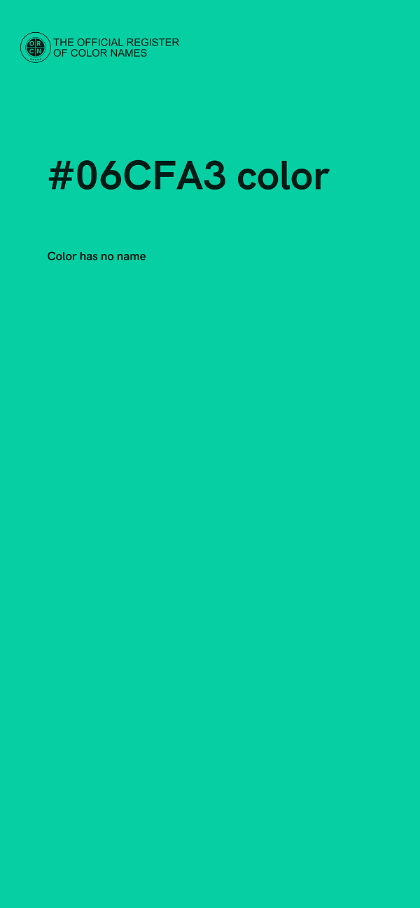 #06CFA3 color image