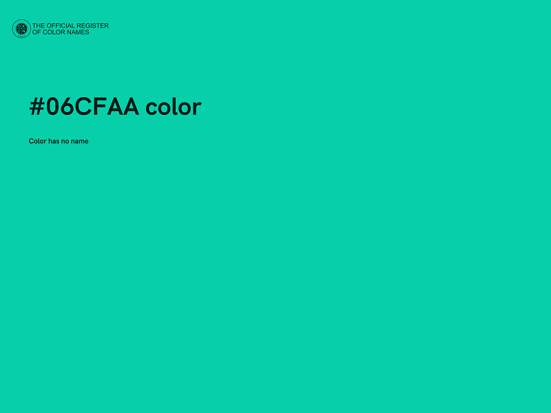 #06CFAA color image