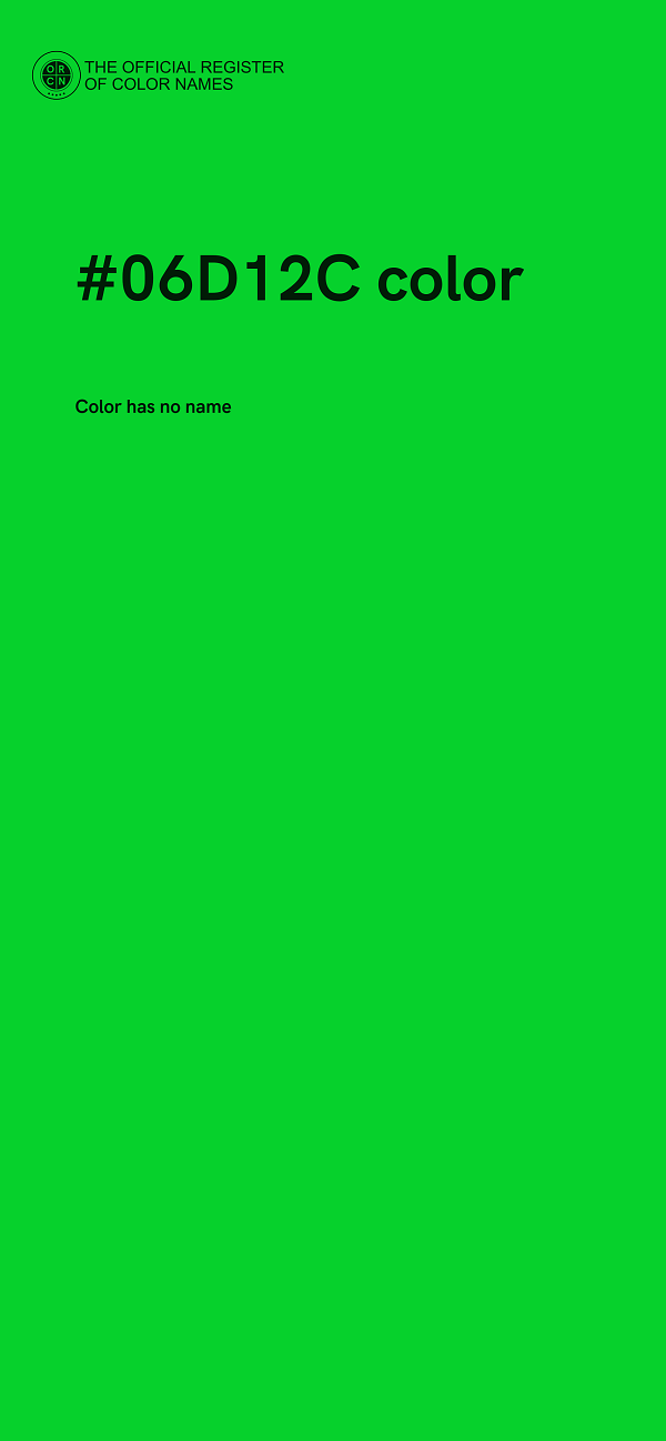 #06D12C color image