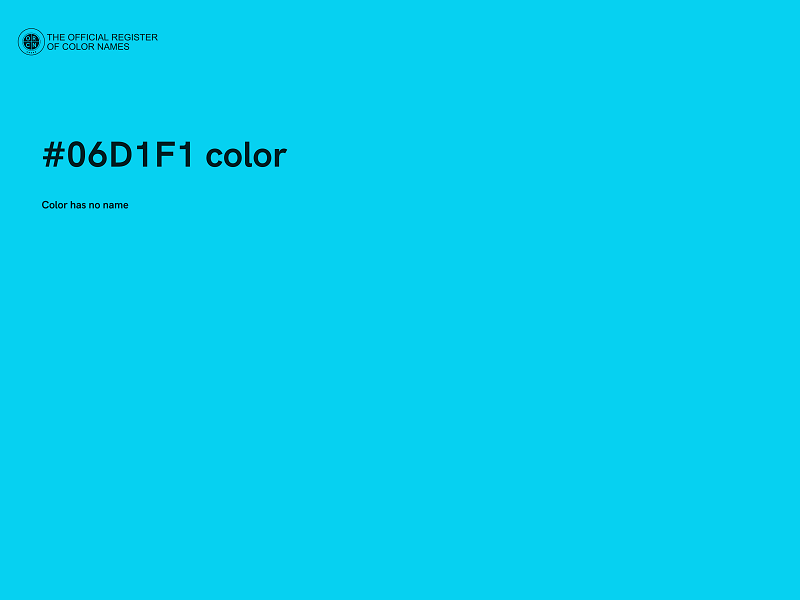 #06D1F1 color image