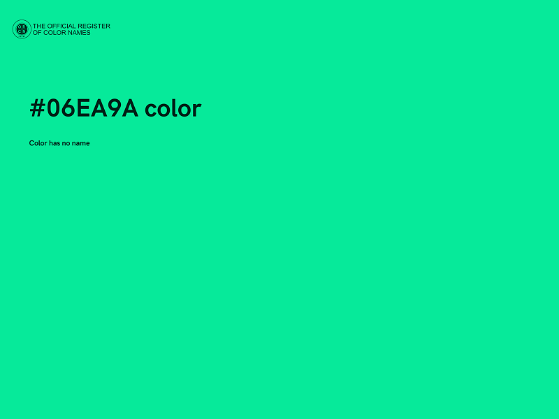 #06EA9A color image