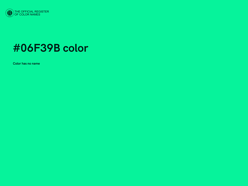 #06F39B color image