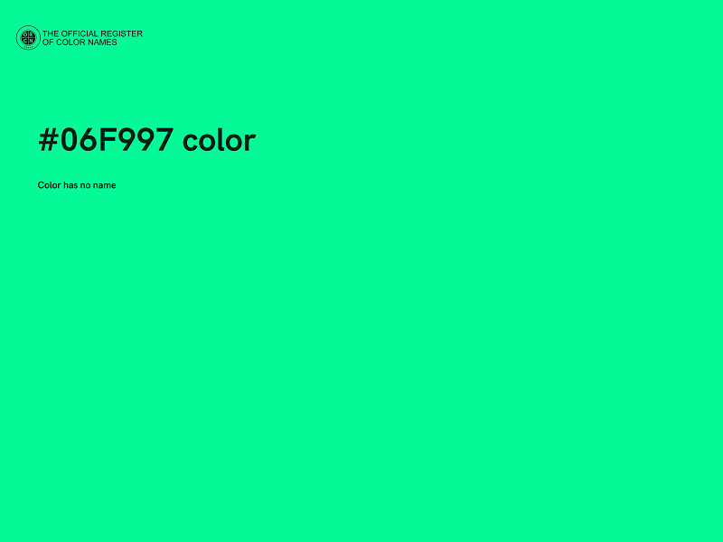 #06F997 color image