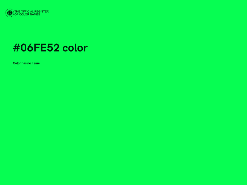 #06FE52 color image