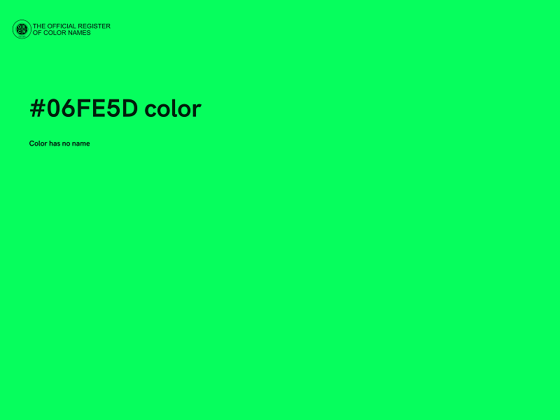 #06FE5D color image