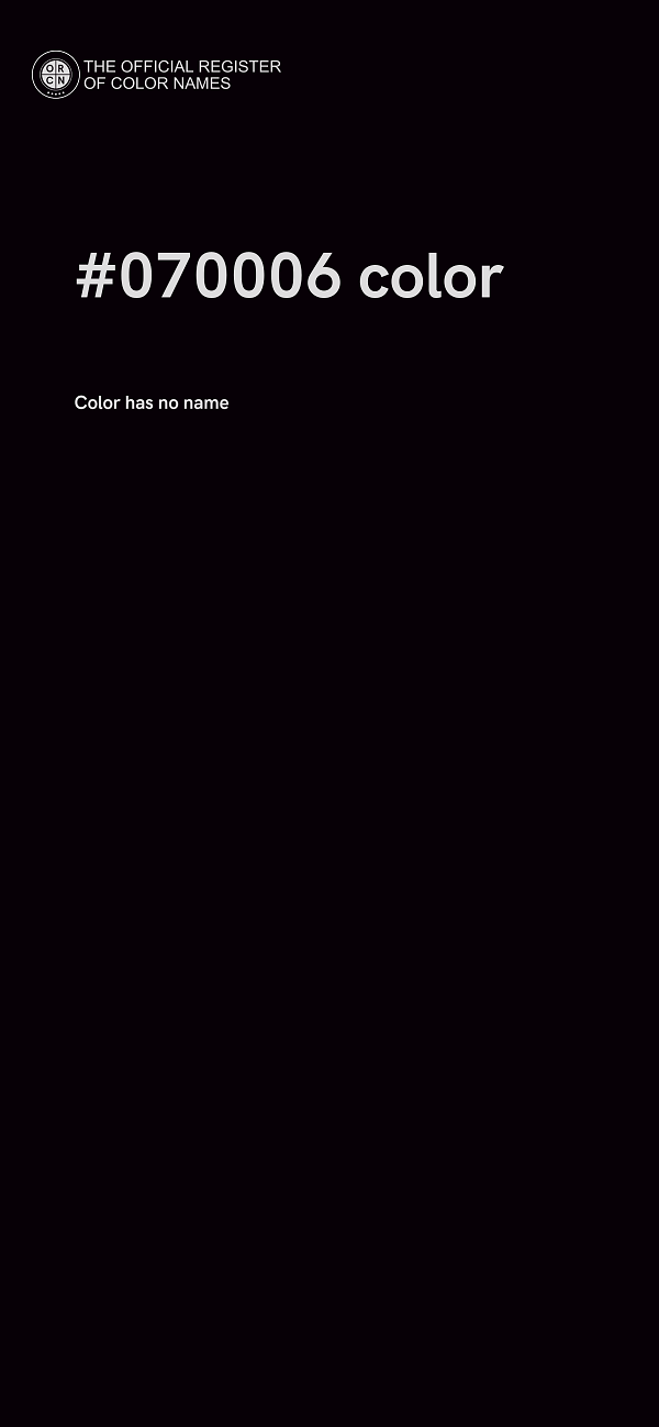 #070006 color image