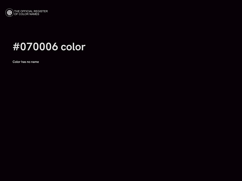 #070006 color image