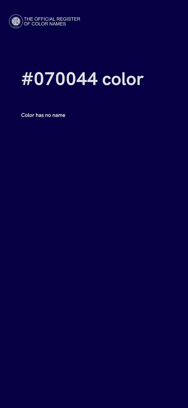 #070044 color image