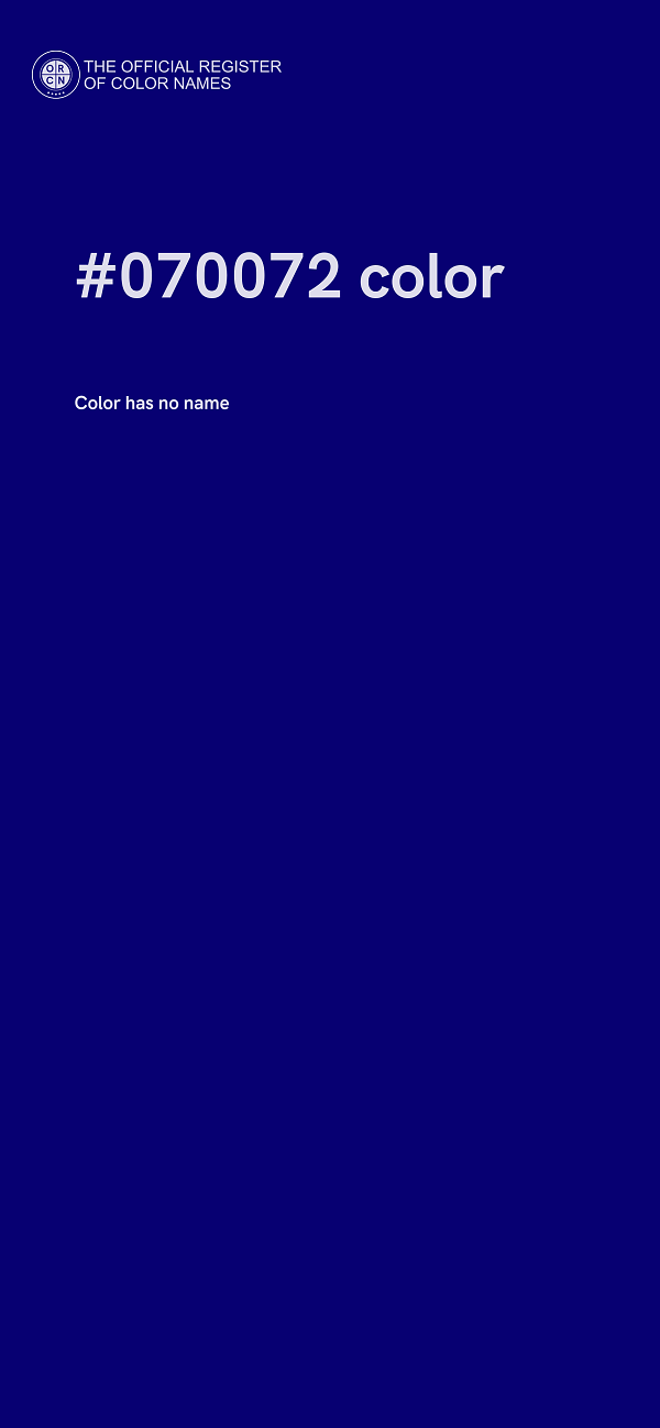 #070072 color image