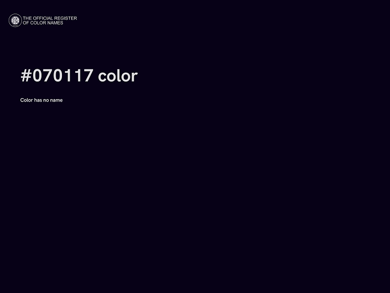 #070117 color image