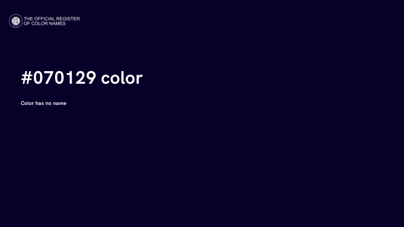 #070129 color image