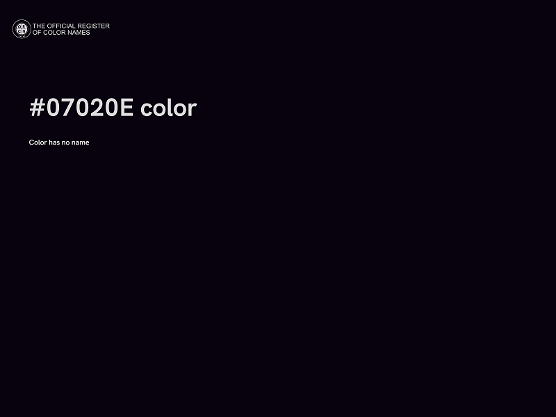 #07020E color image
