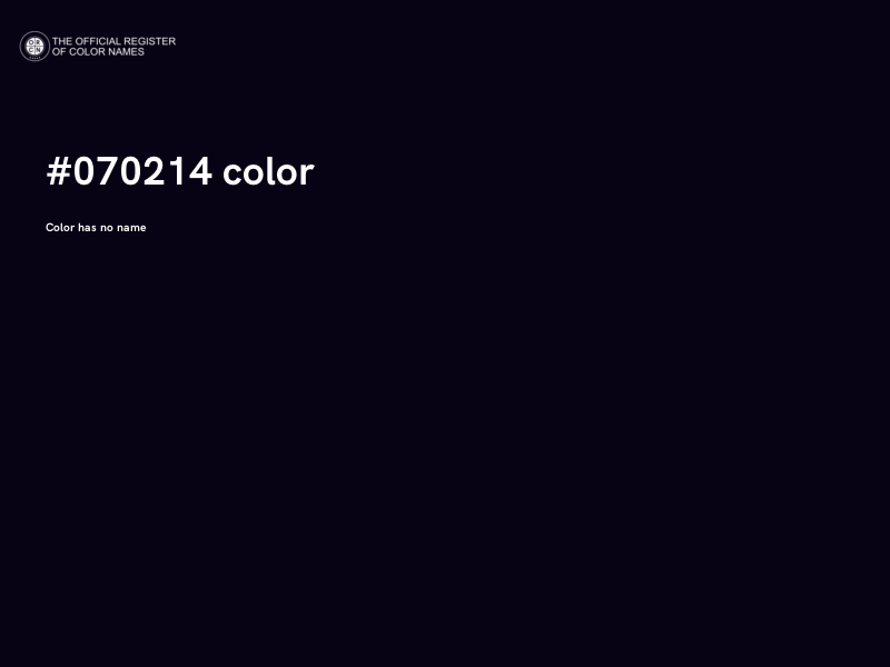 #070214 color image