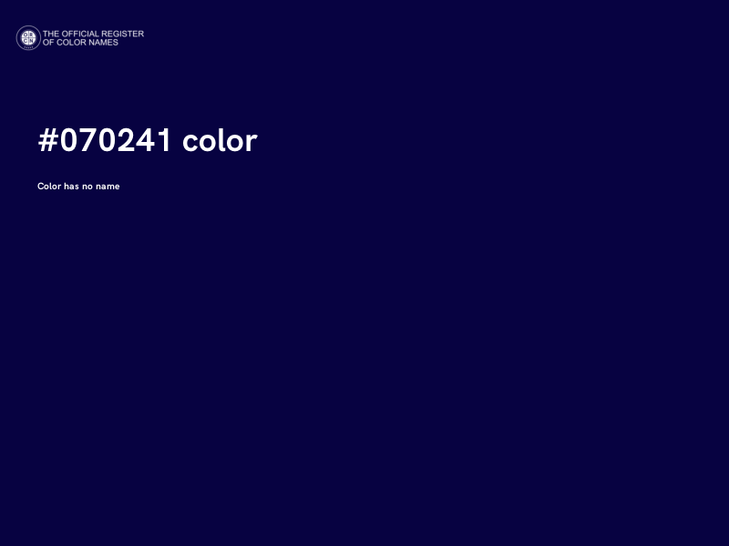 #070241 color image