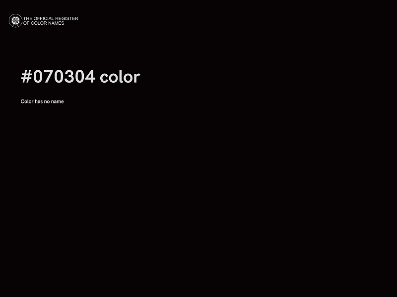 #070304 color image