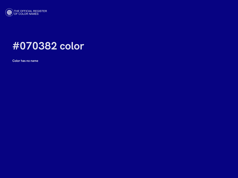 #070382 color image