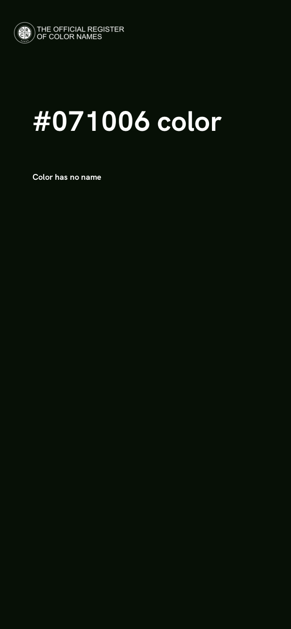 #071006 color image