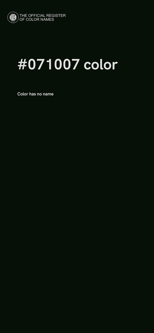 #071007 color image